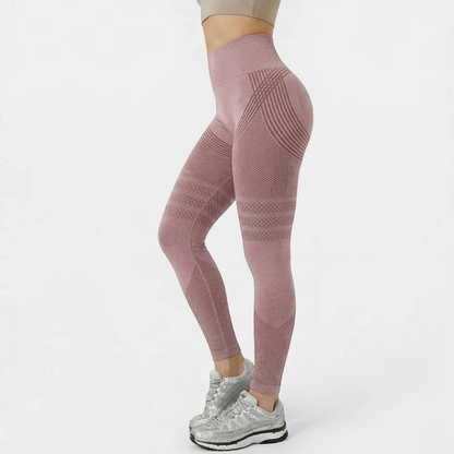 High Waisted And Hip Lifting Yoga Elastic Quick Drying Tight Pants