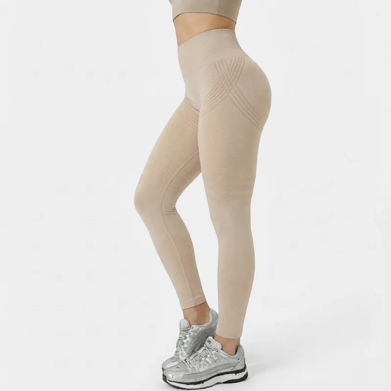 High Waisted And Hip Lifting Yoga Elastic Quick Drying Tight Pants
