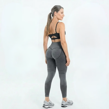 High Waisted And Hip Lifting Yoga Elastic Quick Drying Tight Pants