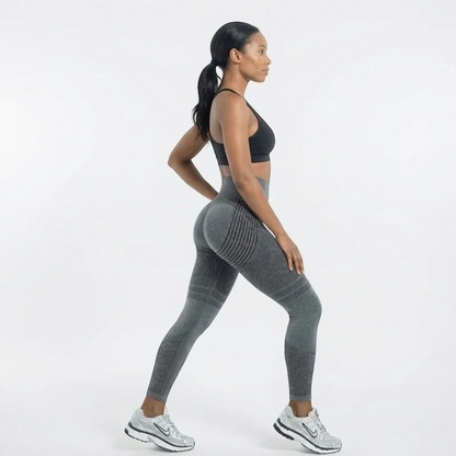 High Waisted And Hip Lifting Yoga Elastic Quick Drying Tight Pants