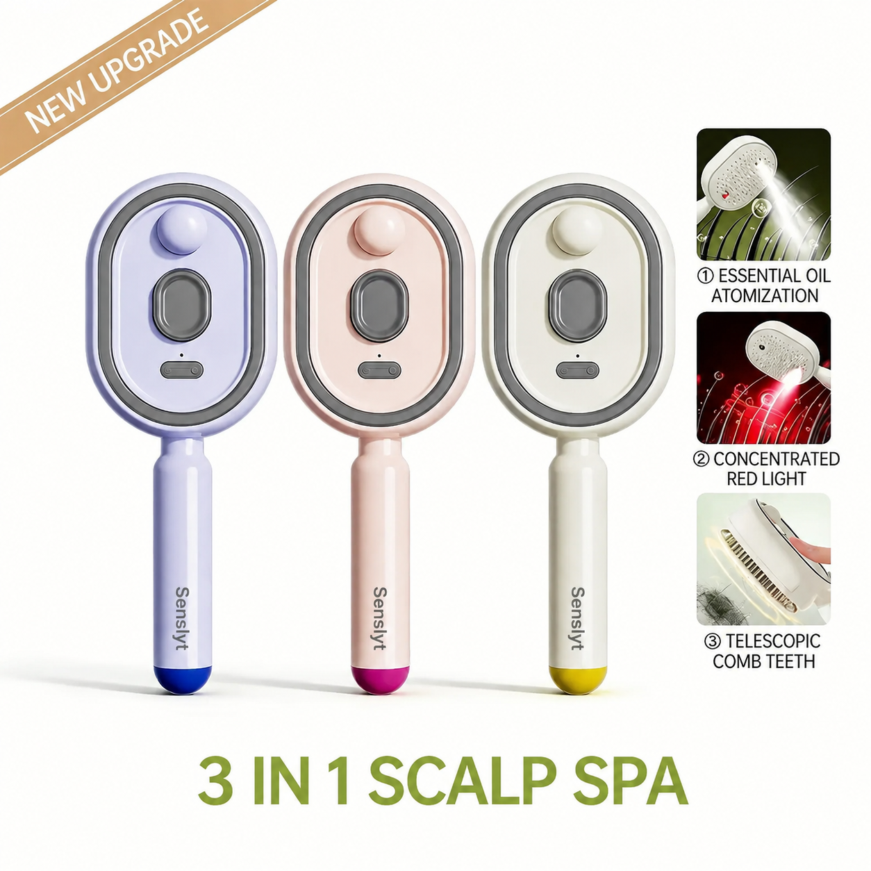 ✨2026 New Viral Electric Spray Air Cushion Massage Comb