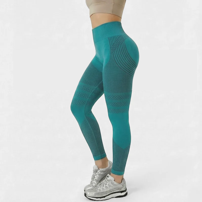 High Waisted And Hip Lifting Yoga Elastic Quick Drying Tight Pants